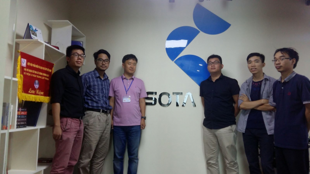 CEO of Deepnoid visits SotaTek's office