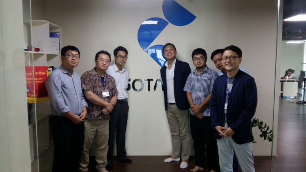 CEO of Linkbal visits SotaTek's office