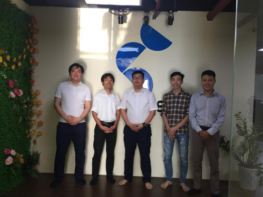 CEO of Act. Career Cub Visits SotaTek