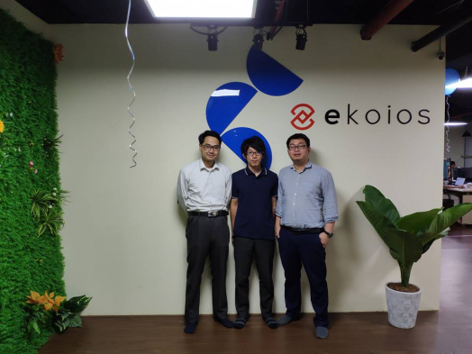 Representative of JTS (Japan Techincal Software Co Ltd) Visit SotaTek 's Office