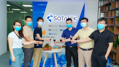 SotaTek’s BODs Kick off the Opening of the Third Office in Vietnam