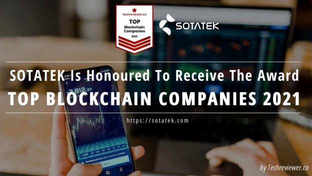 SotaTek is Recognized by Techreviewer as a Top Blockchain Development Company in 2021