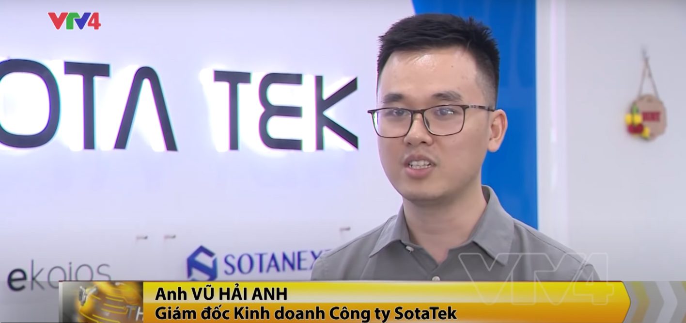 Mr. Harry Vu in a VTV4 interview