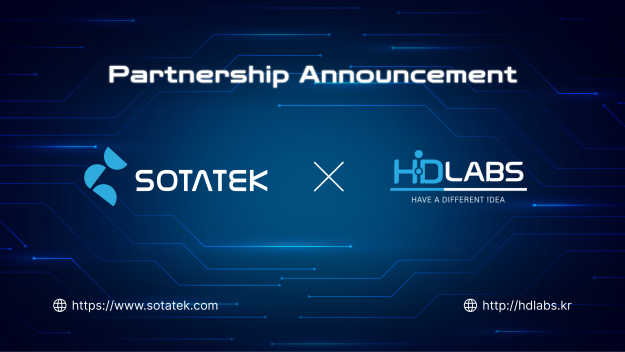Partnership Announcement between Blockchain Enterprises: SotaTek x HDLAbs