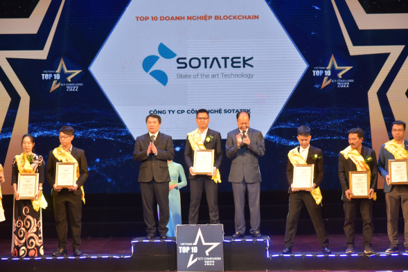 SotaTek Hits the Top Spot on Top 10 Blockchain Services Providers Award 2022