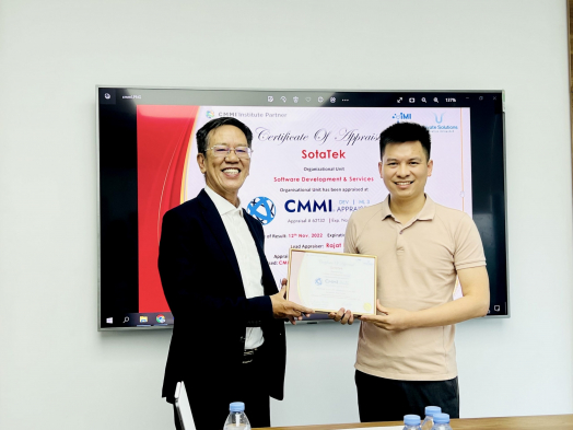 SotaTek Achieves CMMI Level 3