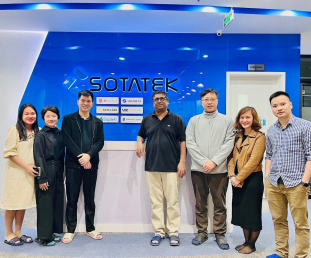 Devr's CEO and Associates Visited SotaTek Office