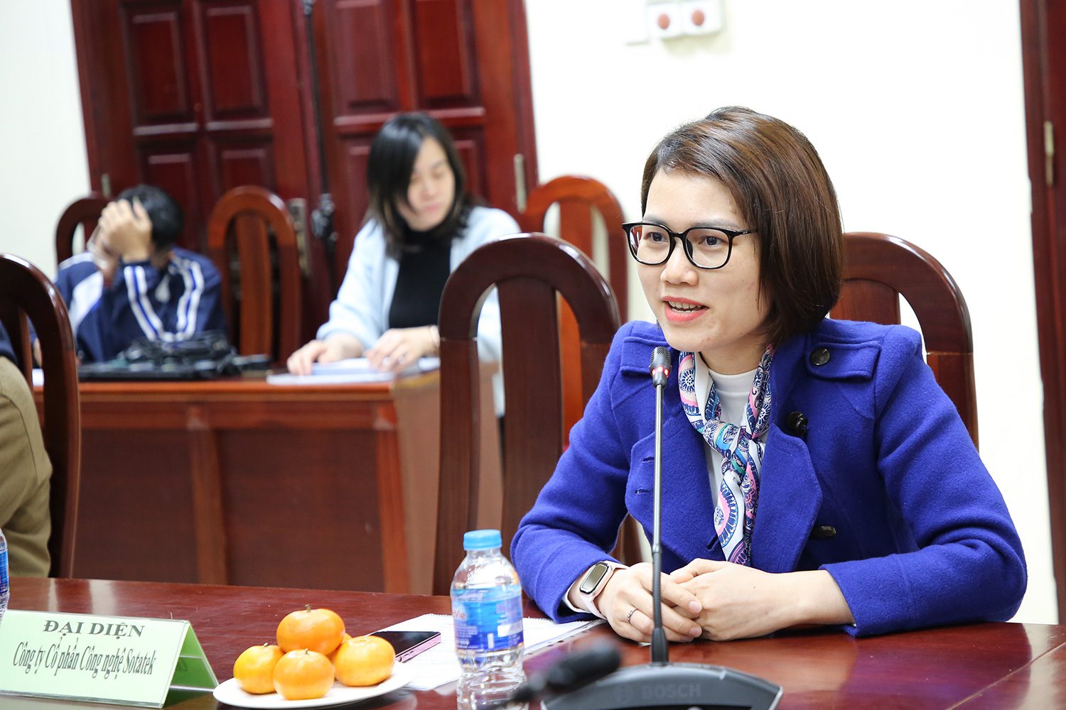 HR Director of SotaTek attended UET event