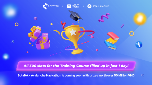 All 500 slots for the Training Course filled up in just 01 day! 