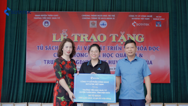SotaTek Nurtures Knowledge for Children in the Vietnam Northwestern Highlands