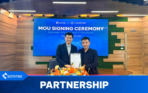 SotaTek and V-Quantum Forge Strategic Partnership for Technological Growth